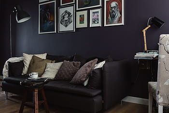 interior, design de interiores, móveis, casa, contemporâneo, apartamento, sala de estar, elegante, Moderno, Escuro, Estar