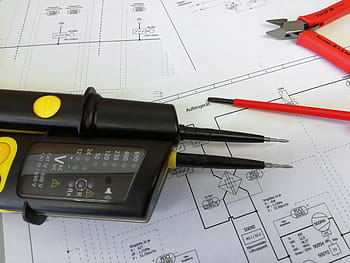 black, tester devices, white, blueprint, Distributor, Plan, Wiring Diagram, electric, electronics, elektrik, current