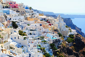 santorini in greece, santorini, travel, holidays, vacation, summer, greece, europe, island, greek, tourism